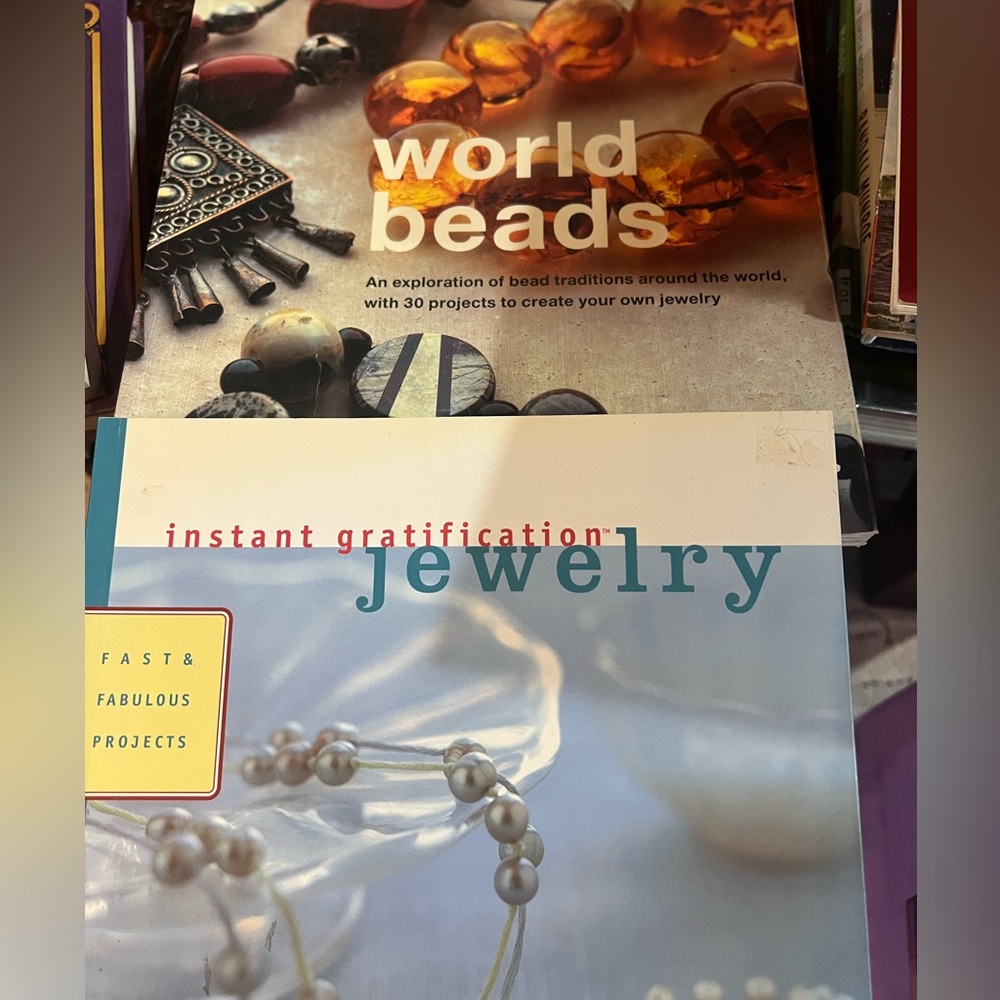 2 Books: Jewelry/Bead Making